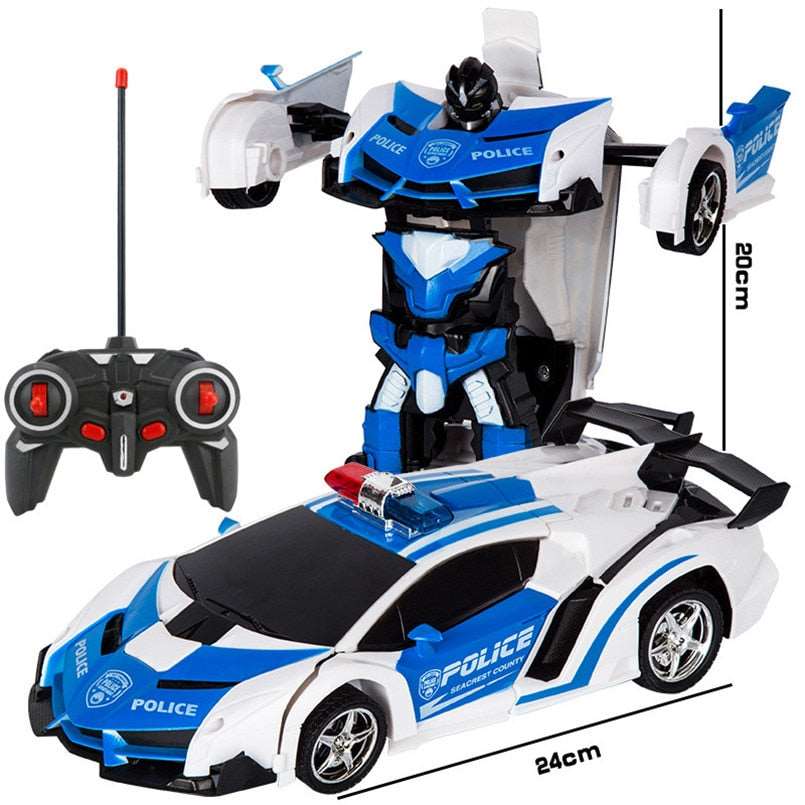 2 in 1 Electric RC Car Transformation Robots NewInov8