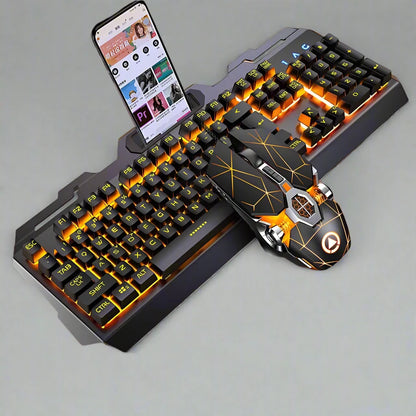 LED Backlit Gamer Keyboards  and Mouse Combo