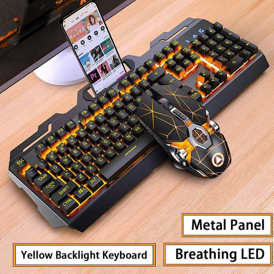 LED Backlit Gamer Keyboards  and Mouse Combo