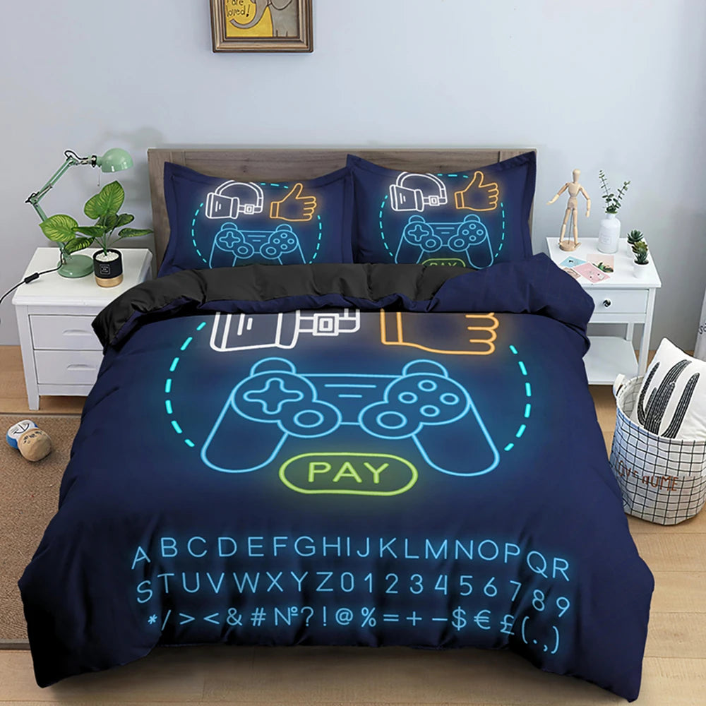 3D Print Game Duvet Covers