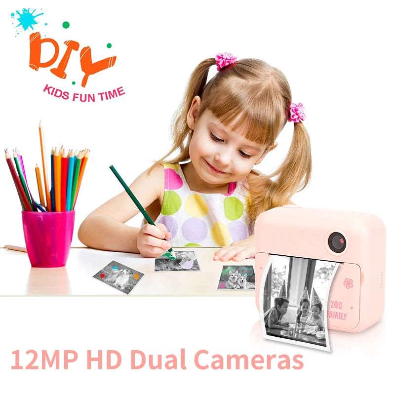 Children Instant Print Camera