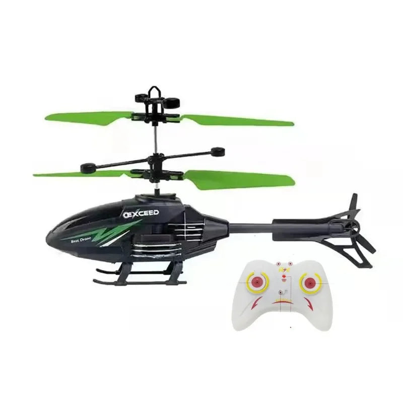 Two-Channel Suspension RC Helicopter