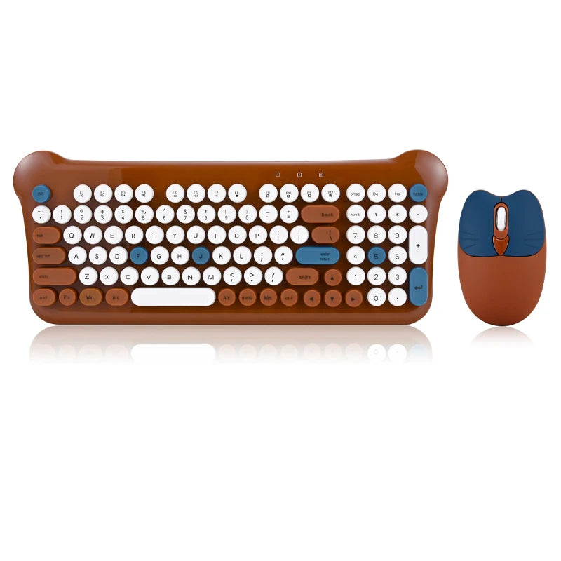 Mixed Color 98 Key Keyboard Mouse Set