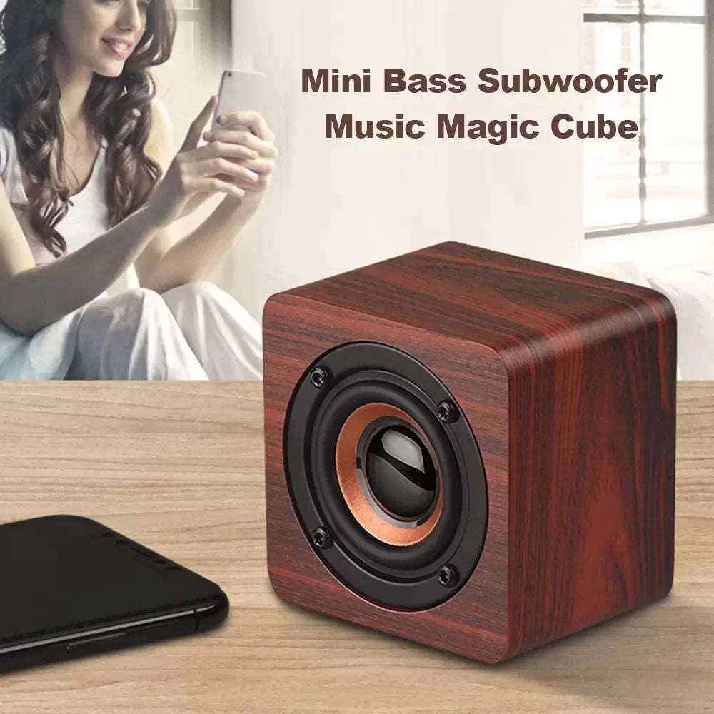 Portable Wooden Speaker