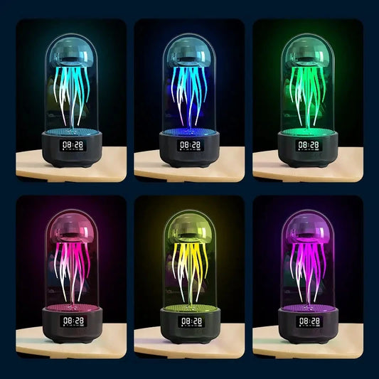 Portable Jellyfish Lamp Bluetooth Speaker