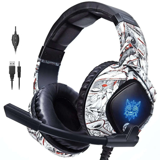 LED Light RGB Gaming Headset