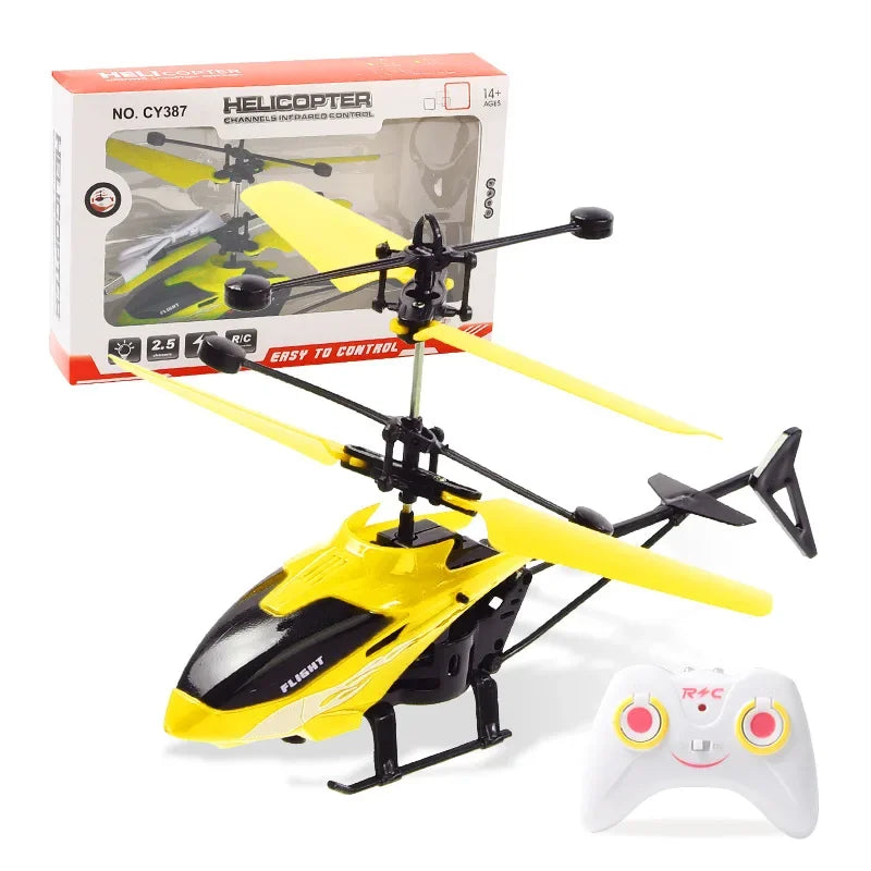 Two-Channel Suspension RC Helicopter