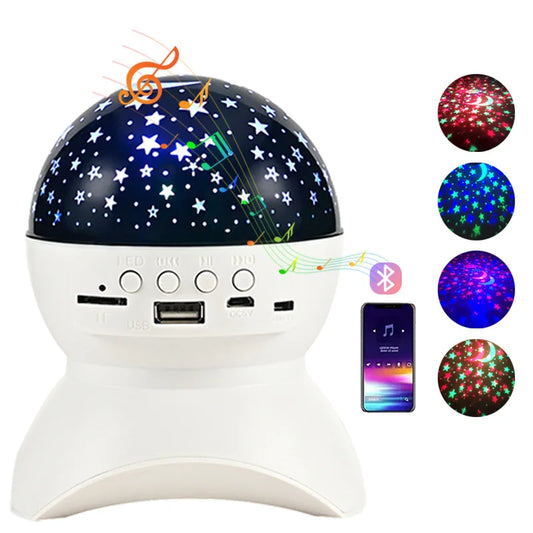 Bluetooth Music Rechargeable Night Lamp