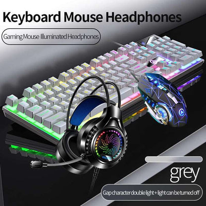 Gaming Keyboard-Mouse-Headphone Set