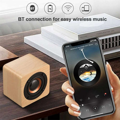 Portable Wooden Speaker