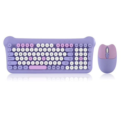 Mixed Color 98 Key Keyboard Mouse Set